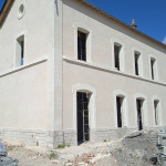 Réhabilitation de l'ancienne gare en salle de convivialité