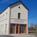 Réhabilitation de l'ancienne gare en salle de convivialité